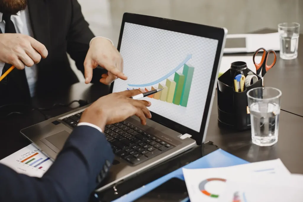 profit vs revenue comparison chart
